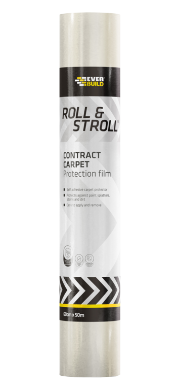 Roll & Stroll Contract Carpet Protector Clear - 60cm x 50m