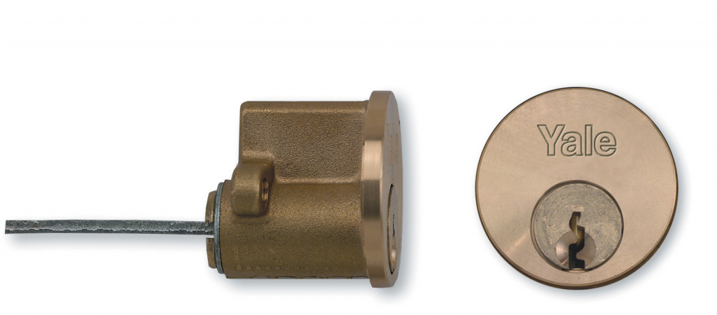 Replacement Rim Cylinder - Polished Brass