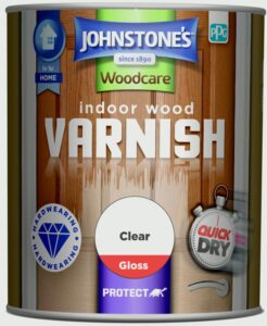 Indoor Wood Varnish - Clear Gloss - 750ml