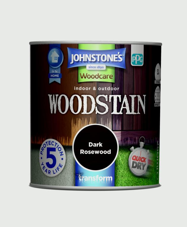 Indoor & Outdoor Woodstain 250ml - Dark Rosewood