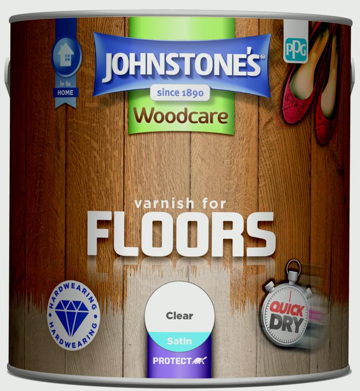Varnish For Floors Satin 2.5L - Clear