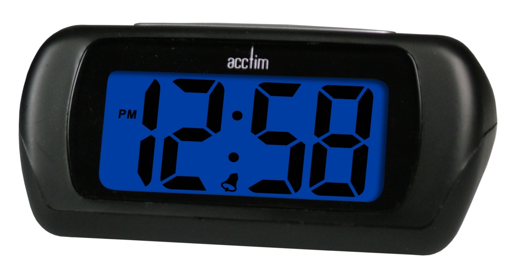 Auric LCD Clock - Black