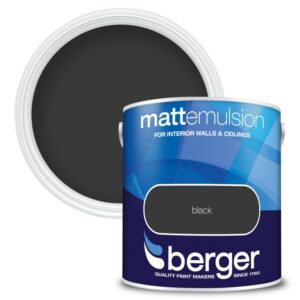 Matt Emulsion 2.5L - Black