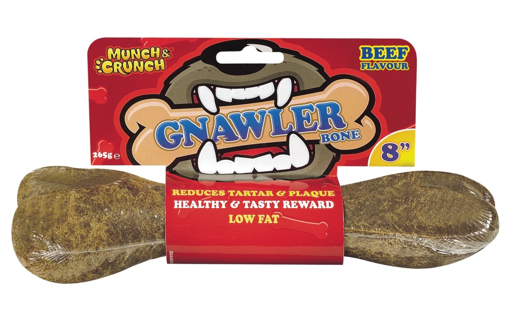 Gnawler Bone - Beef / 8"