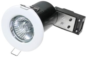 Fixed Fire Rated Downlight - White