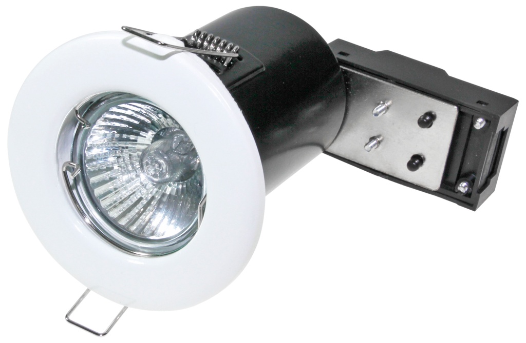 Fixed Fire Rated Downlight - White