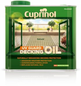 UV Guard Decking Oil - 2.5L Natural