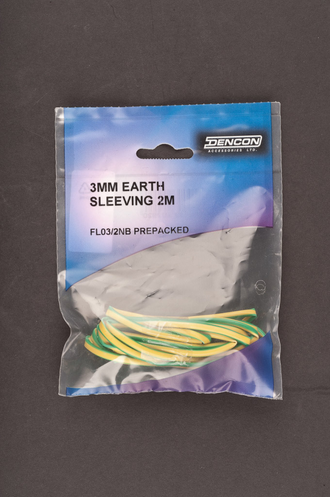 3mm Earth Sleeving - 2m