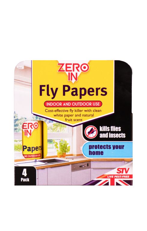 Fly Papers - 4 Pack