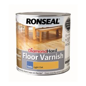 Diamond Hard Coloured Floor Varnish 2.5L - Light Oak