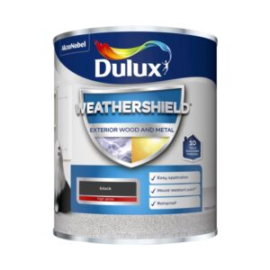 Weathershield Exterior Gloss 750ml - Black