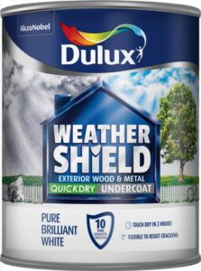 Weathershield Quick Dry Undercoat 750ml - Pure Brilliant White