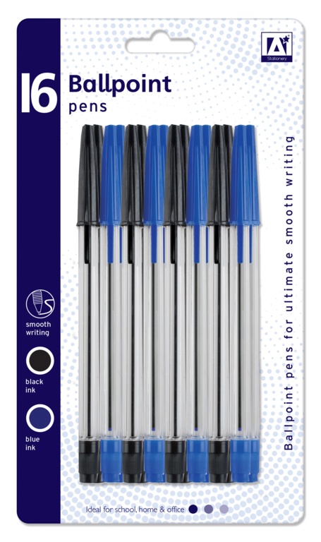 Ballpoint Pens - Pack 12