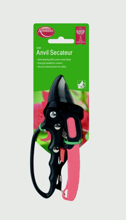 Anvil Secateur - 18mm Cutting