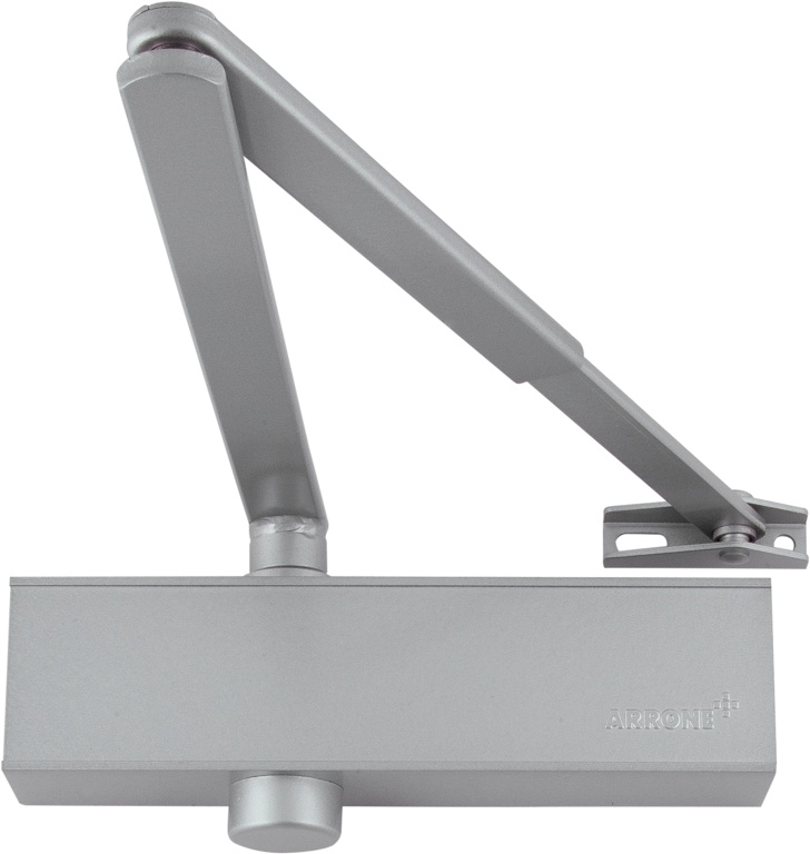 Silver Door Closer - 2-4