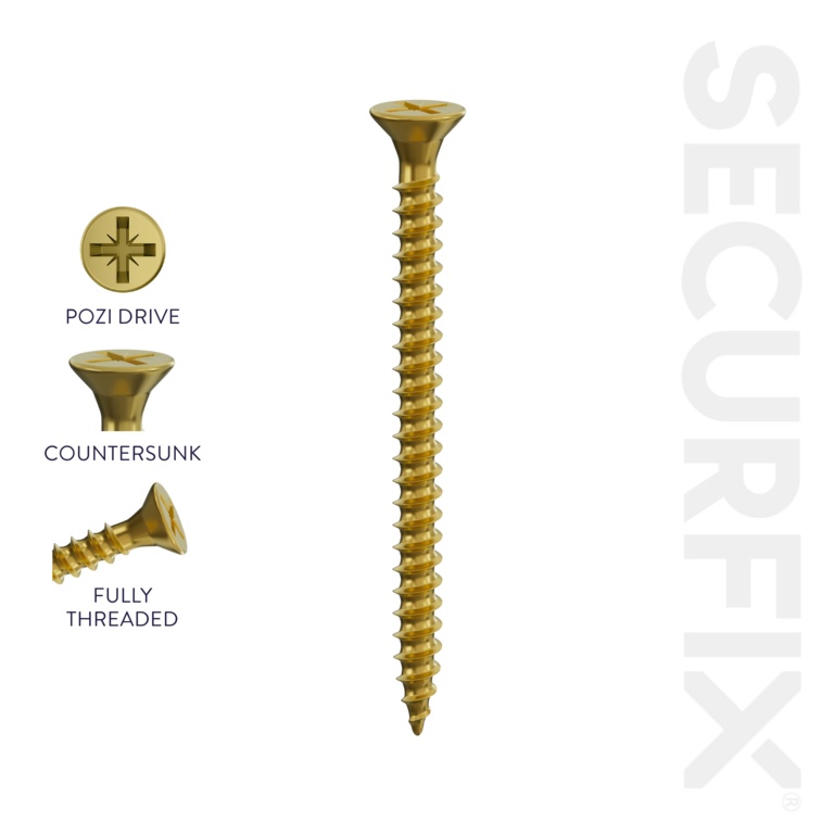 Multi-Purpose Screws - 9 x 1 ½"-4.5 x 40mm | Pack of 200