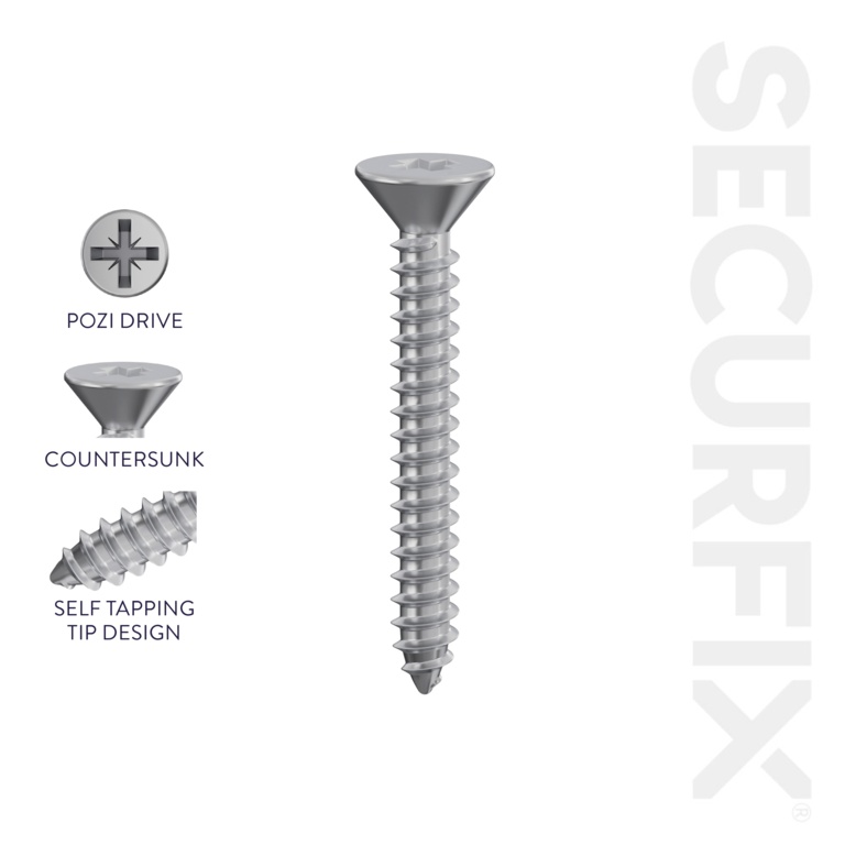 Self Tapping Screws - 8 x 1 1/4"-4.0 x 30mm | Pack of 200