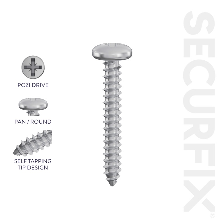 Self Tapping Screws - 10 x 1 ½"-5.0 x 40mm | Pack of 200