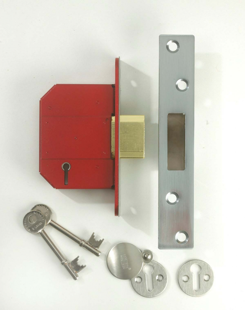 Bs3621 Strong Bolt 5 Lever Deadlock - Boxed 3.0