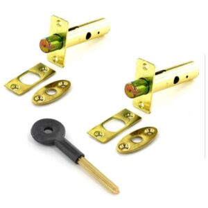 Security Bolts + Key - Pack 2