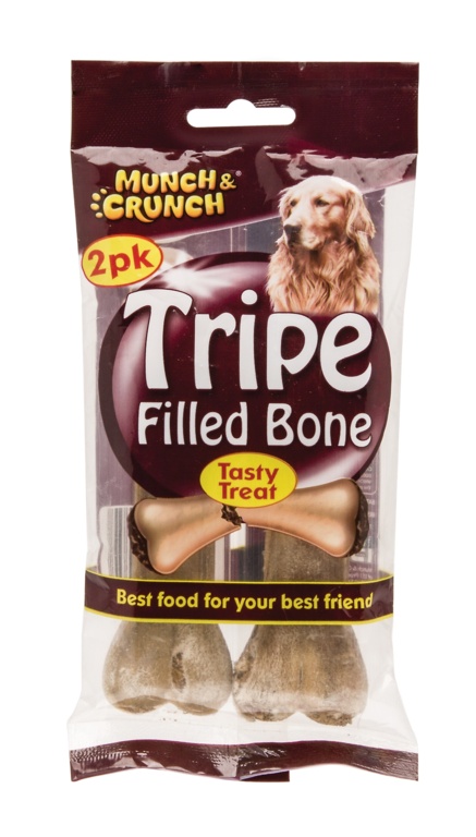 Tripe Filled Bone - 2 Pack