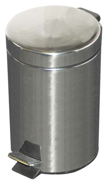 Pedal Bin Stainless Steel - 12L
