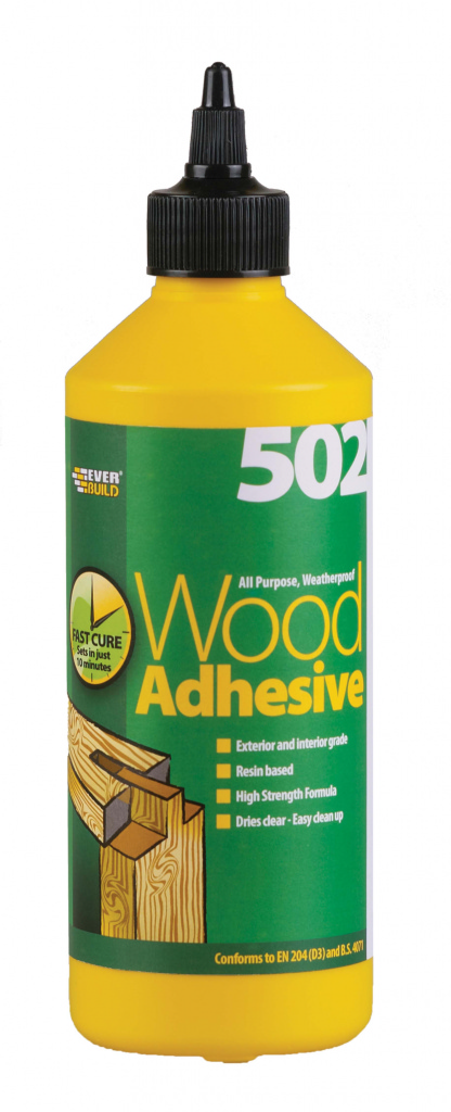 Weatherproof Wood Adhesive - 500ml Bottle