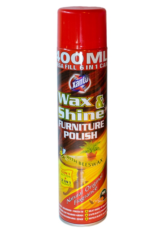 Wax & Shine Furniture Polish - 400ml Natural