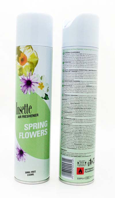 2 in 1 Air Freshener 300ml - Spring Flowers