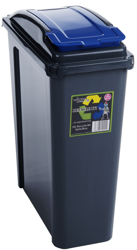 Recycling Bin 25Ltr - Blue