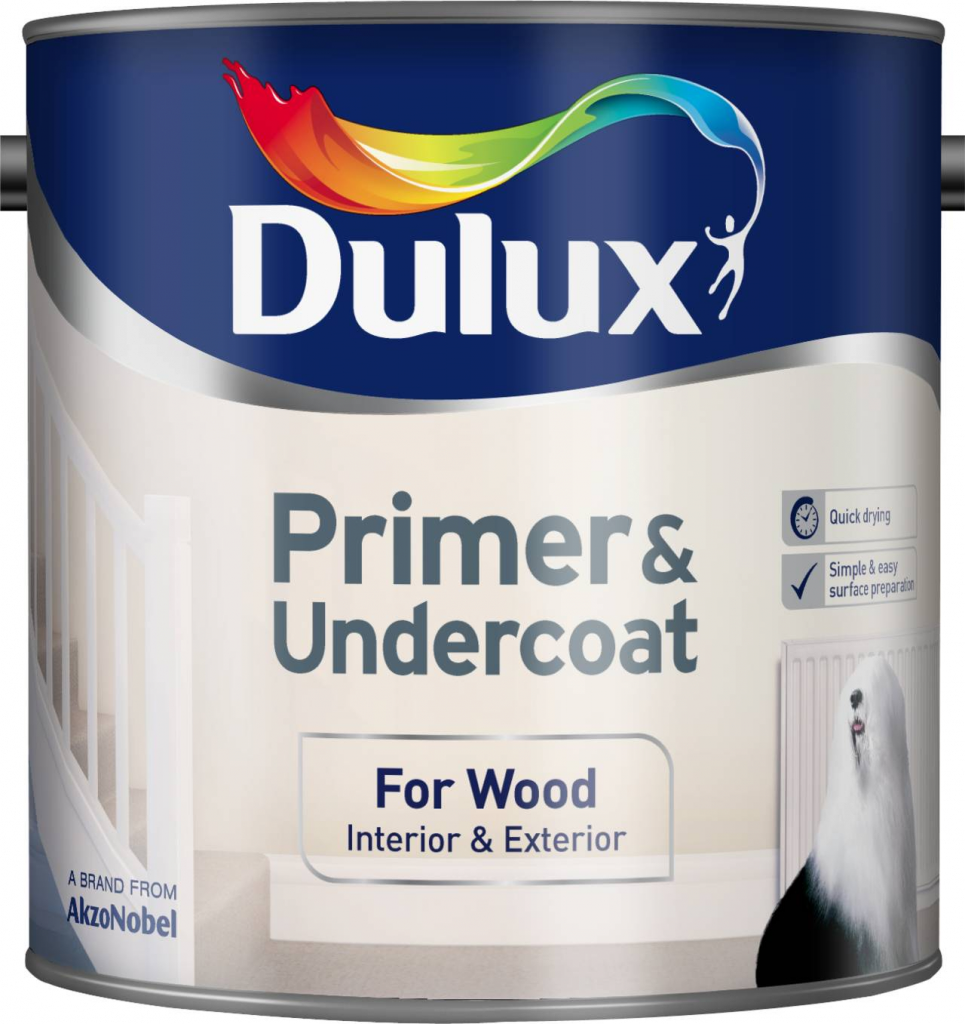 Primer & Undercoat For Wood - 2.5L