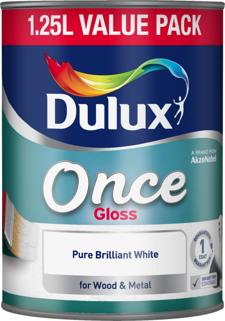Once Gloss 1.25L - Pure Brilliant White