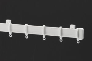 Standard Drape Curtain Track - 270cm White