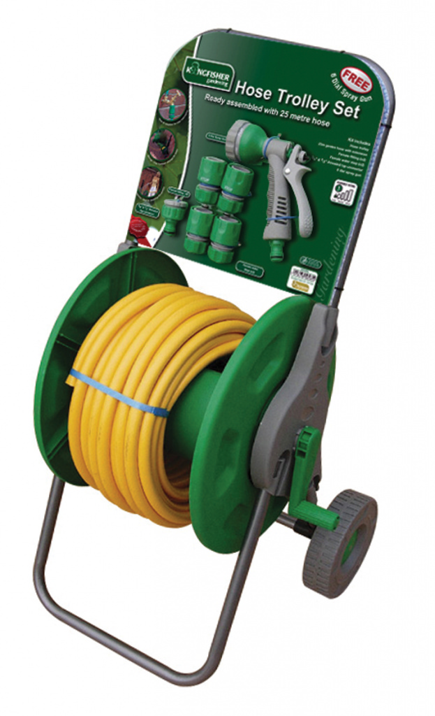 Assembled Hose Trolley Set - 25m