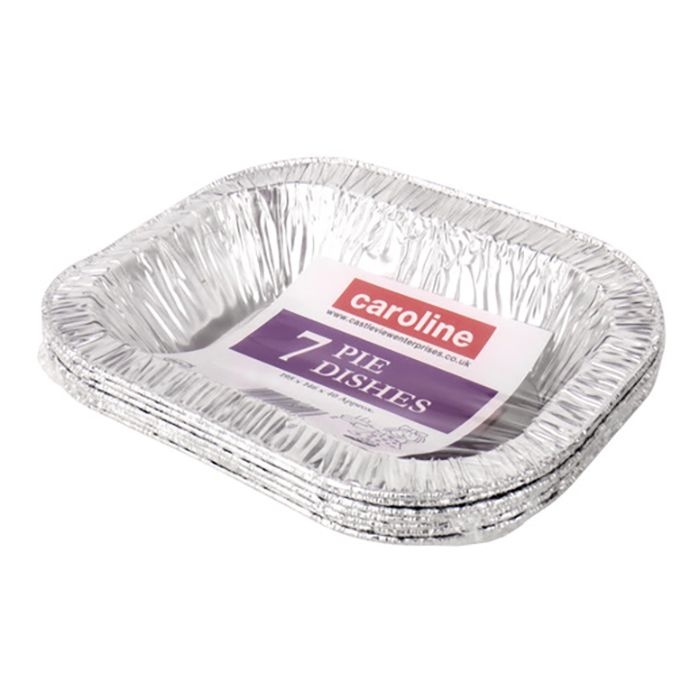 Rectangle Foil Pie Dish - 16oz Pack 7