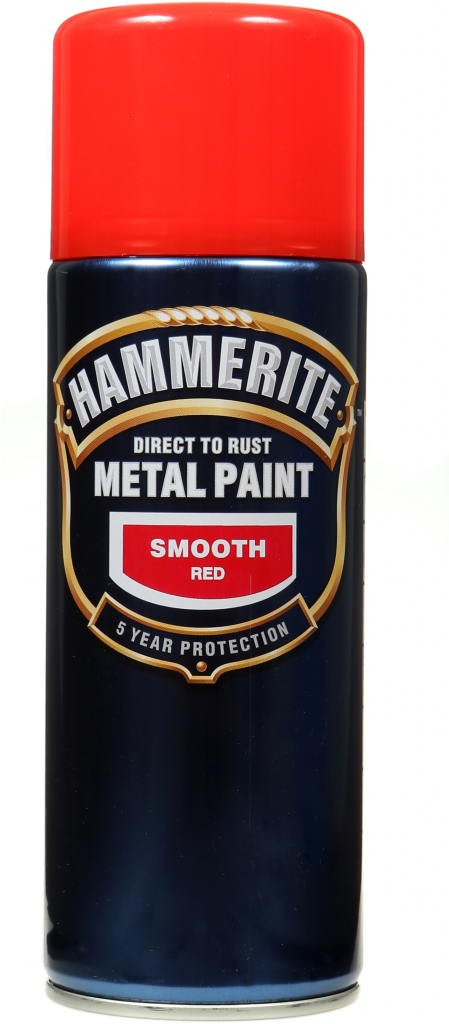 Metal Paint 400ml Aerosol - Smooth Red