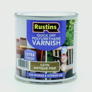 Polyurethane Satin Varnish 250ml - Antique Pine