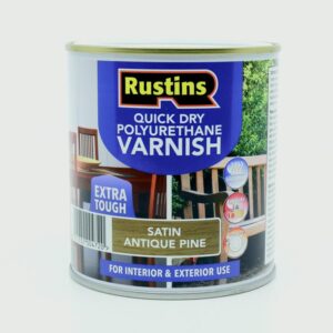 Polyurethane Satin Varnish 500ml - Antique Pine