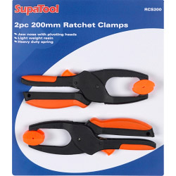 Ratchet Clamps - 2 x 200mm