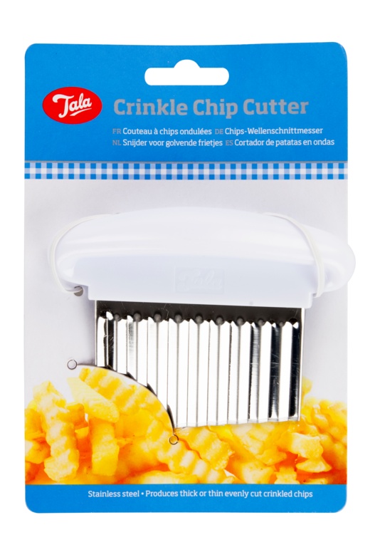 Crinkle Chip Cutter - Stainless Steel Blade