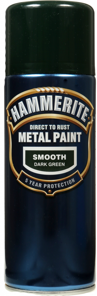Metal Paint 400ml Aerosol - Smooth Dark Green
