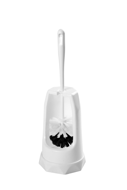 Toilet Brush & Holder - White