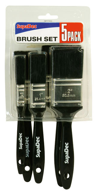 Polyester Brush Set - 5 Piece