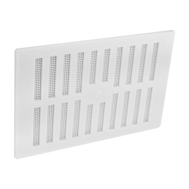 White Plastic Hit & Miss Vent - 9" x 6"