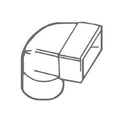 Elbow Male Connector - 100mm