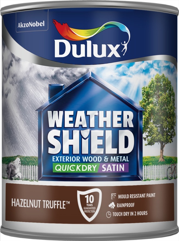 Weathershield Quick Dry Satin 750ml - Hazelnut Truffle