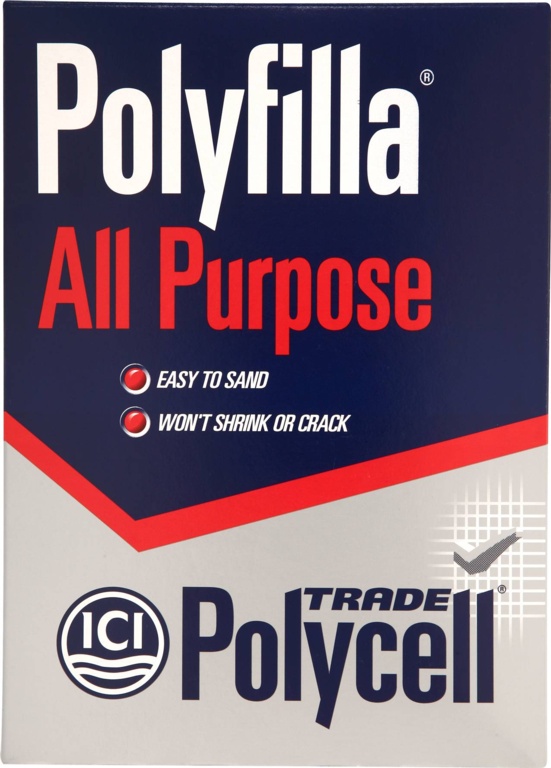 Polyfilla All Purpose Powdered Filler - 2kg Trade