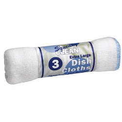 Extra Large Dish Cloths - Pack 3