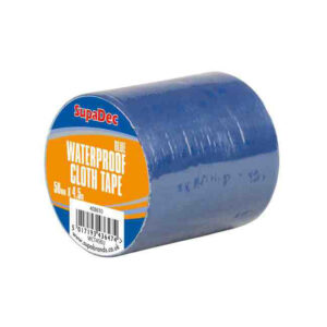 Waterproof Cloth Tape - 48mm x 4.5m Blue