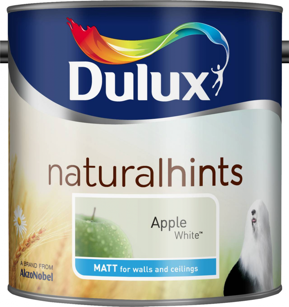 Natural Hints Matt 2.5L - Apple White